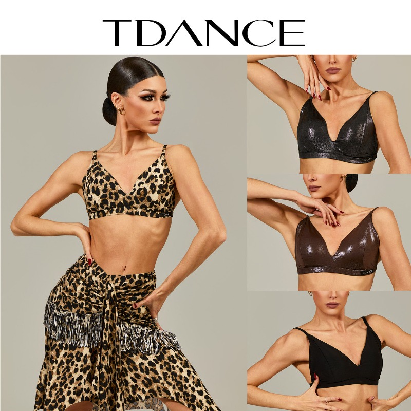 Tank Top Ribbed - Customized TDANCE Latin [Basic U-neck Tank