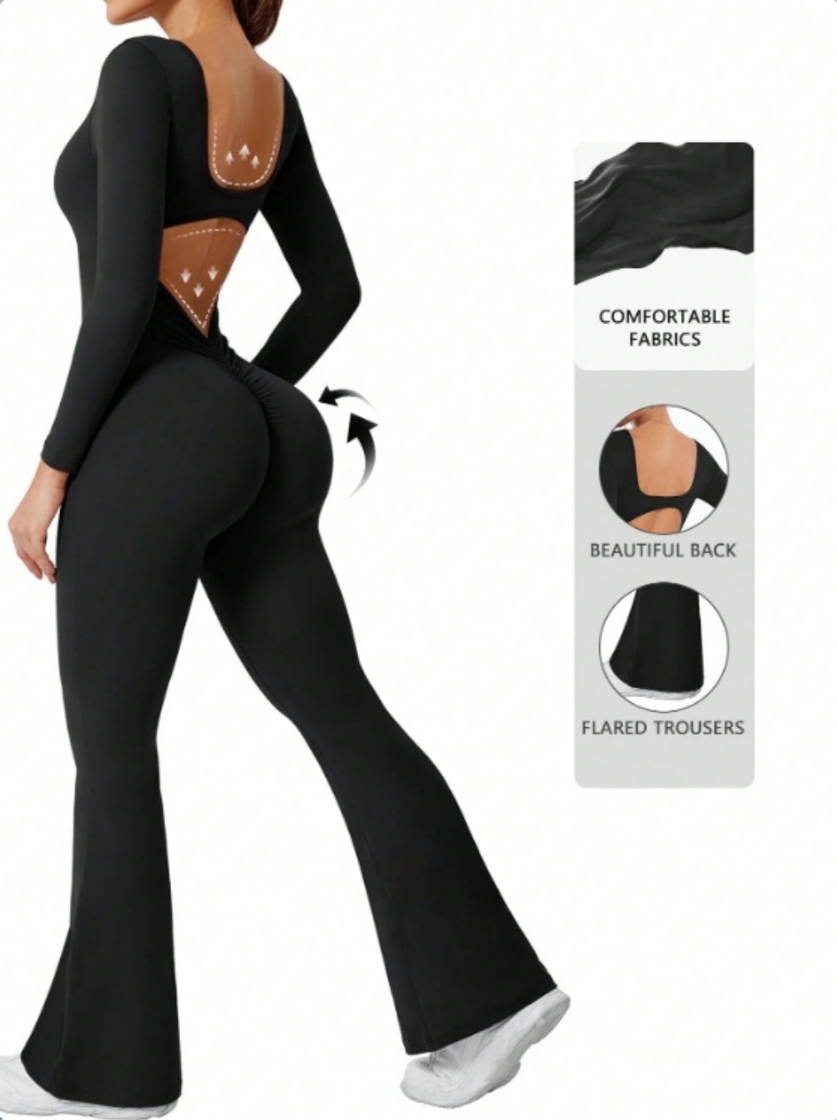 Compression Long Pant - High quality solid color long sleeved