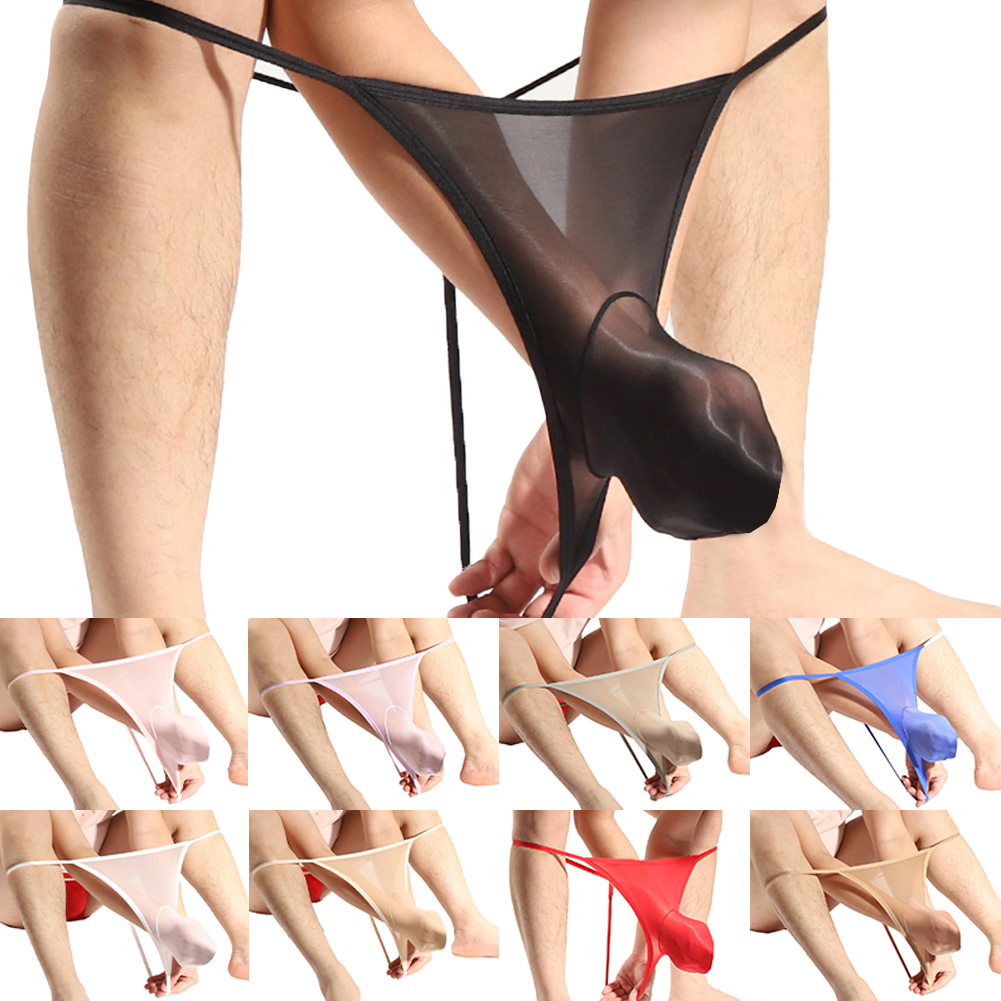 Jockstrap Athletic - Men's Sexy Thongs Seamless Sheer See