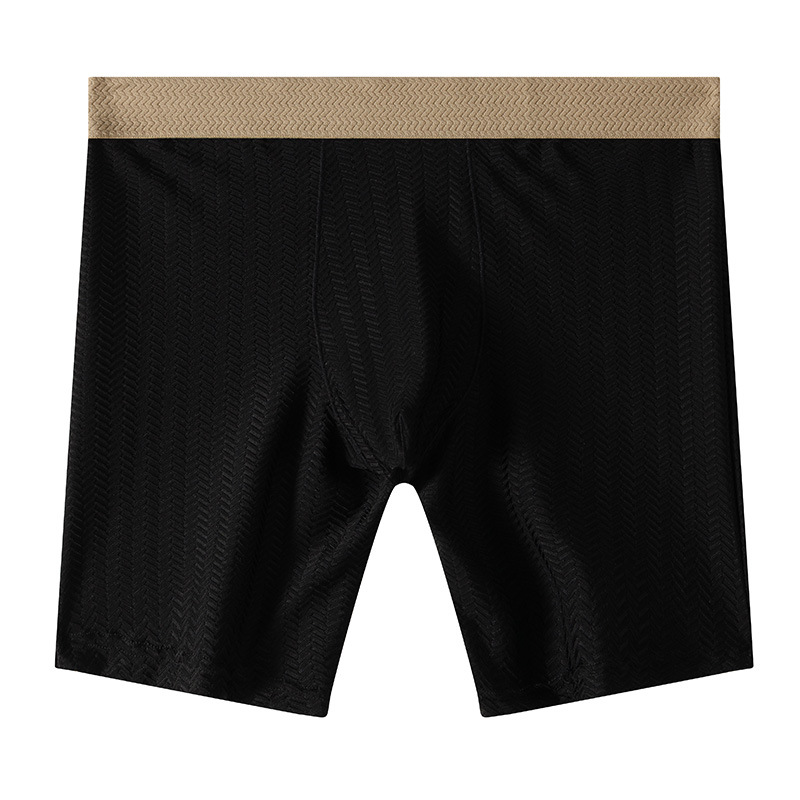 Mens Boxer Shorts Homme Nylon  - Long Leg Trunk Men recension och pris