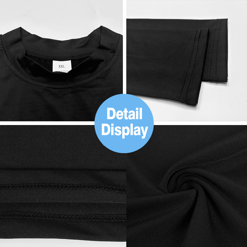 Men's Turtleneck Long-Sleeved  - T Shirt Tight Fit recension och pris