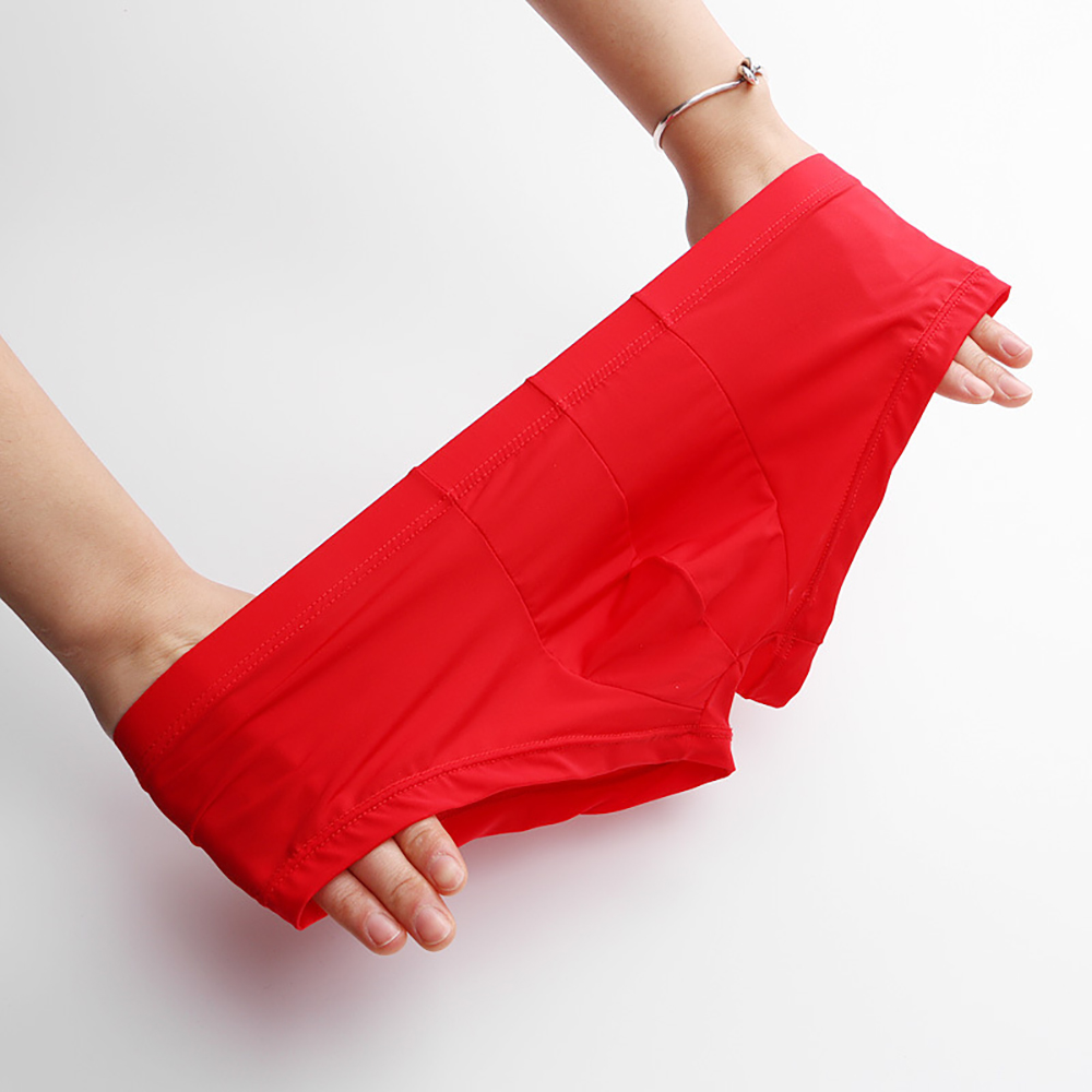 New Men's Sexy Low-Waist Light - Pouch Boxer Pouch recension och pris