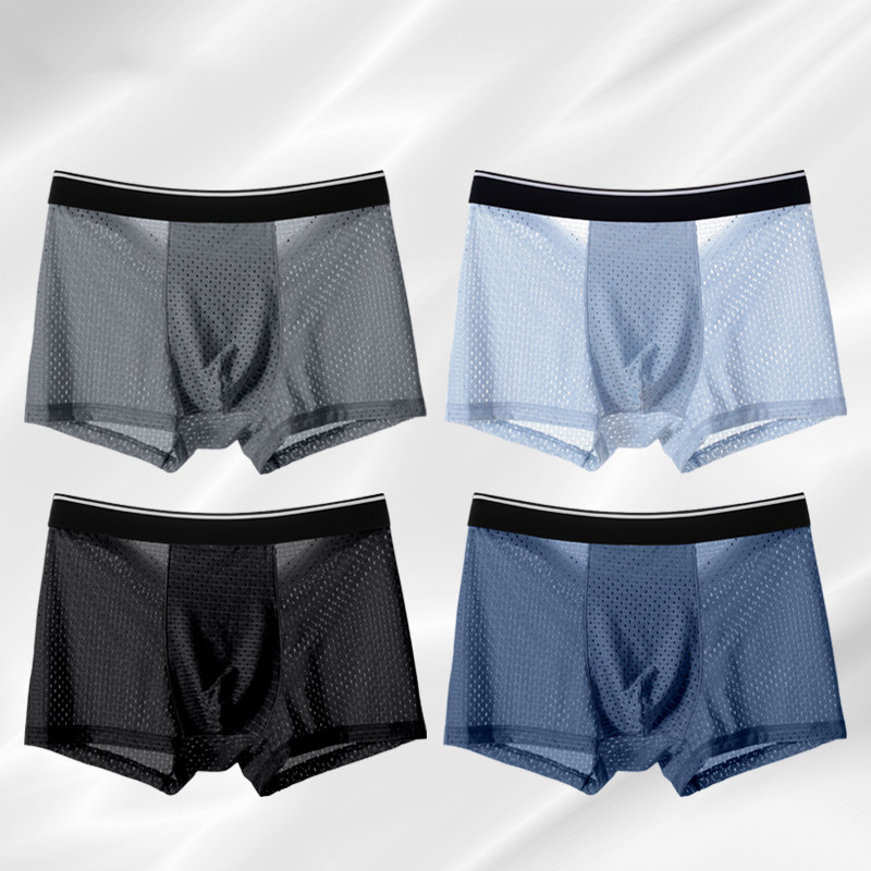 8pcs/Lot Men's Panties Ice Sil - Multi Pack Underwear recension och pris