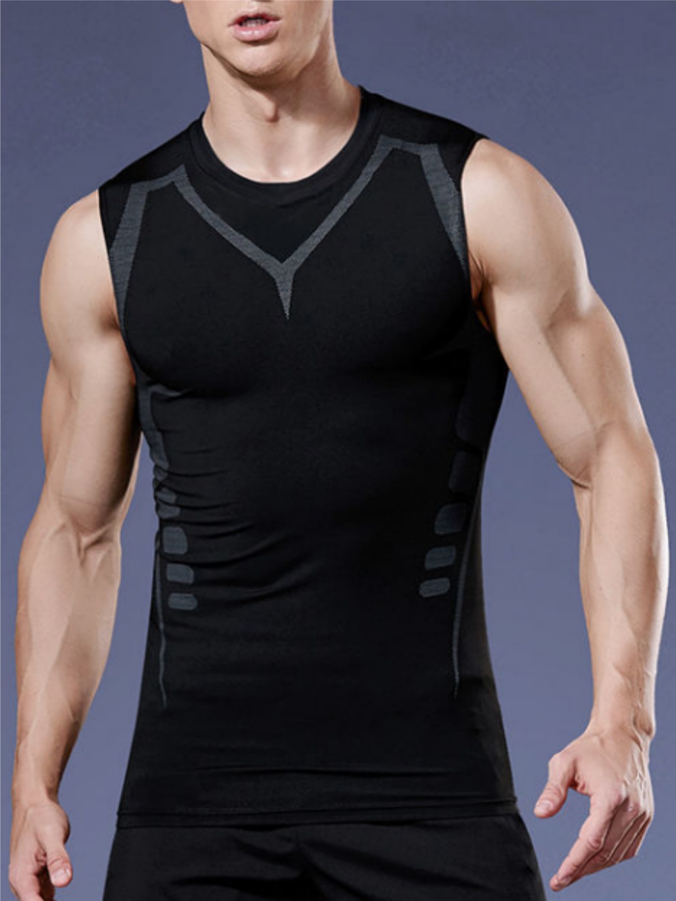 Men's Tight Vest Compression S - T Shirt Tight Fit recension och pris