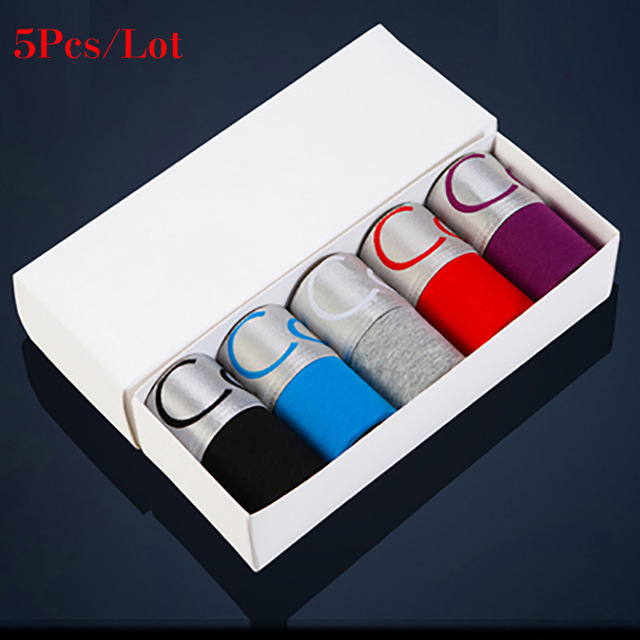 5PCS Men Underwear Boxers Men' - Boxer Brief Pack Cotton recension och pris