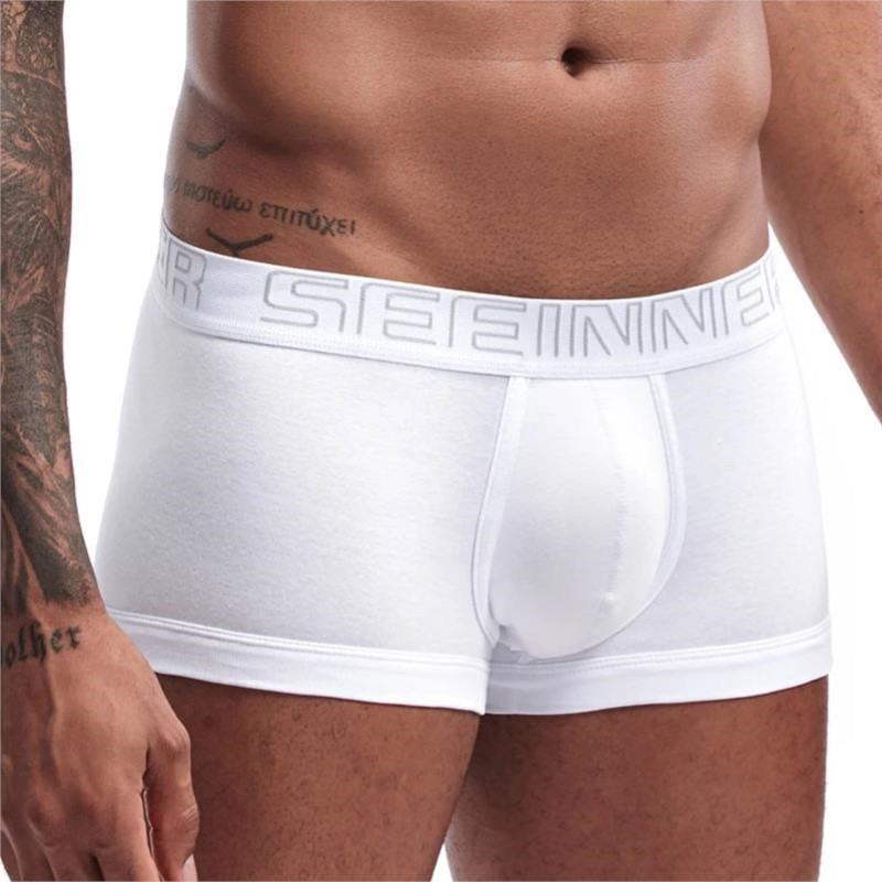 Seeinner Mens Boxer Shorts Cot - Boxer Brief Pack Cotton recension och pris