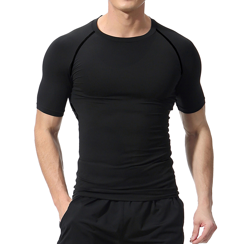 Cross Print Compression Shirt  - Base Layer Top recension och pris
