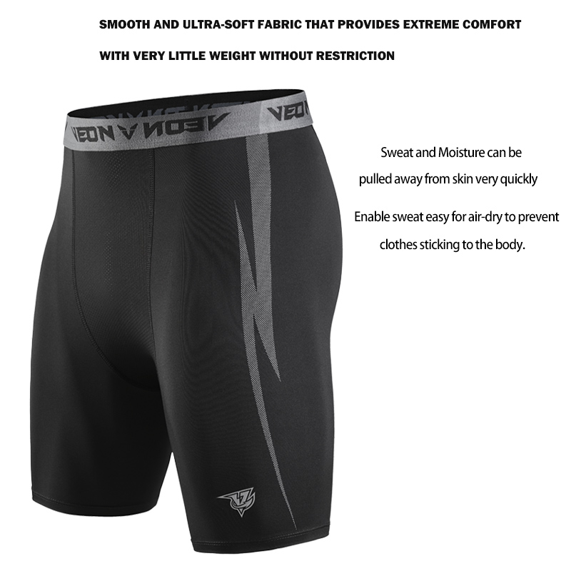Black Compression Shorts Men S - Compression Shorts Athletes recension och pris