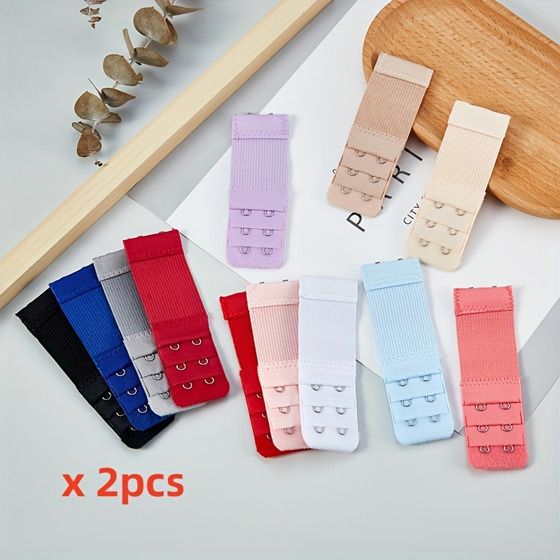 2pcs/pack 2 Hook Bra Extension - Multi Pack Underwear recension och pris