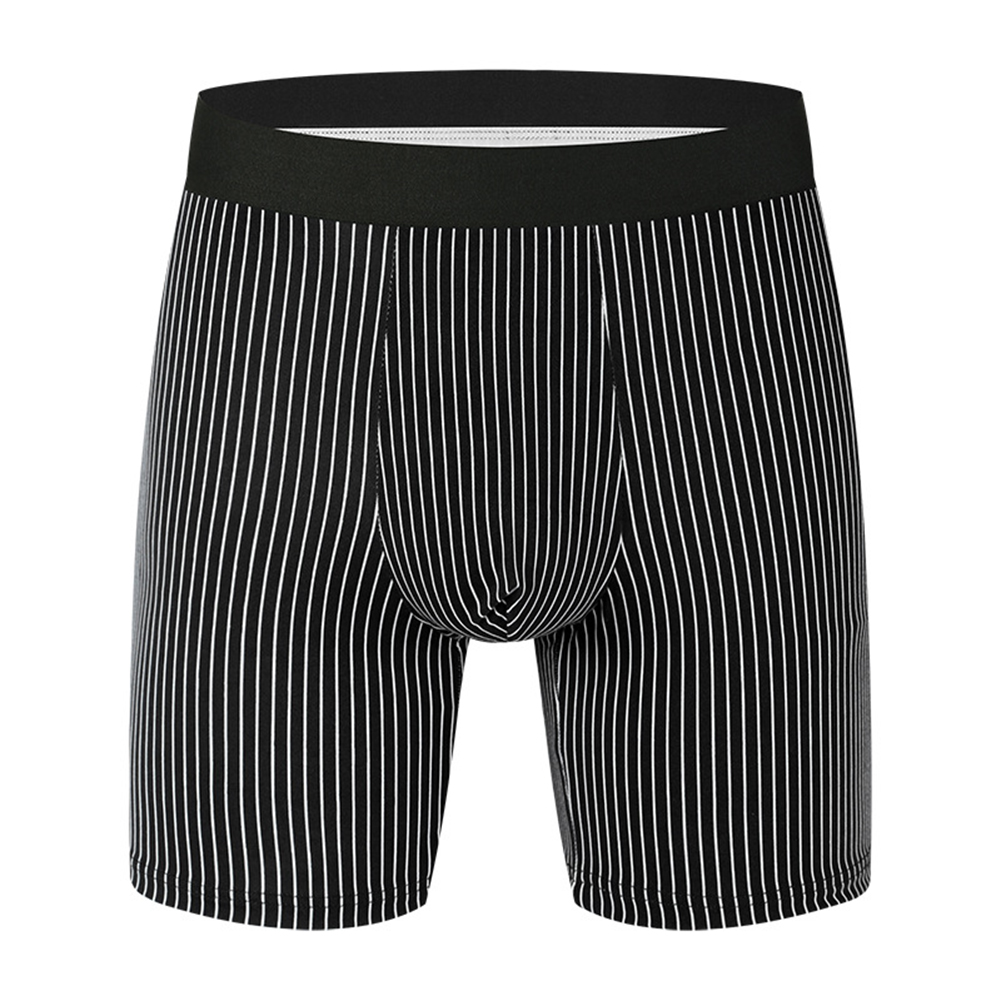 Stripes Men Long Leg Boxers Br - Long Leg Trunk Men recension och pris