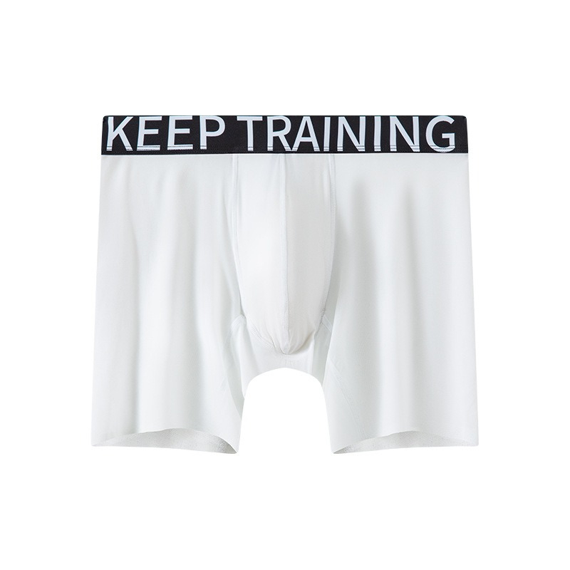 Men's Ice Silk Long Leg Boxer  - Long Leg Trunk Men recension och pris