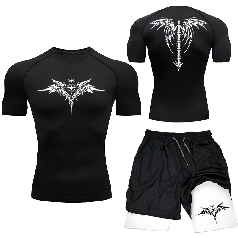 New Men's MMA Compression Athl - Compression Shorts Athletes recension och pris