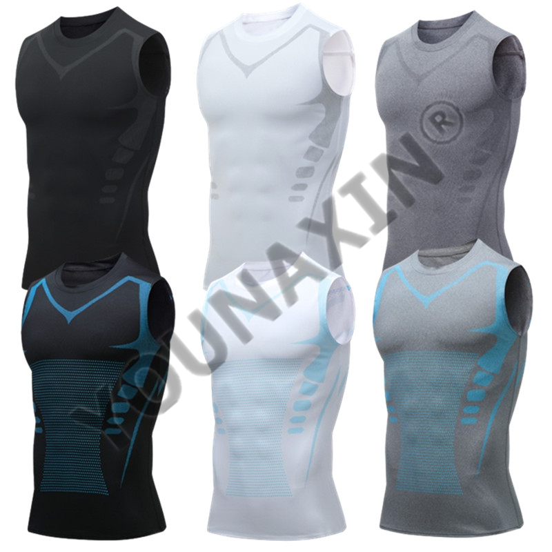 3 Pieces Men's Sleeveless T-Sh - Base Layer Top recension och pris