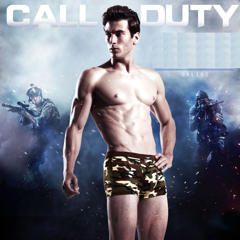4pcs/lot Camouflage Boxer Men  - Boxer Shorts Modal recension och pris