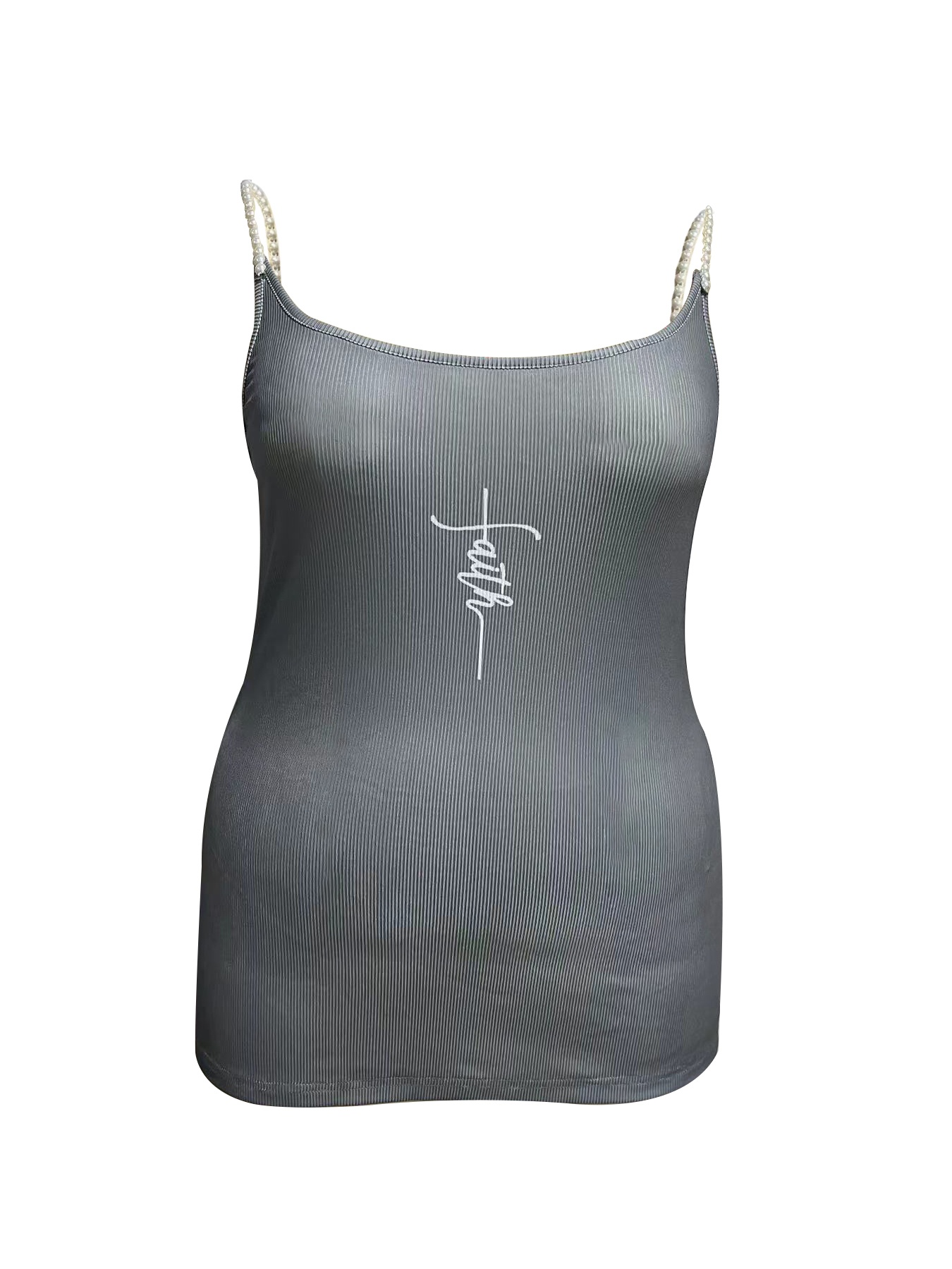 Plus Size Square Neck Pearl St - Tank Top Ribbed recension och pris
