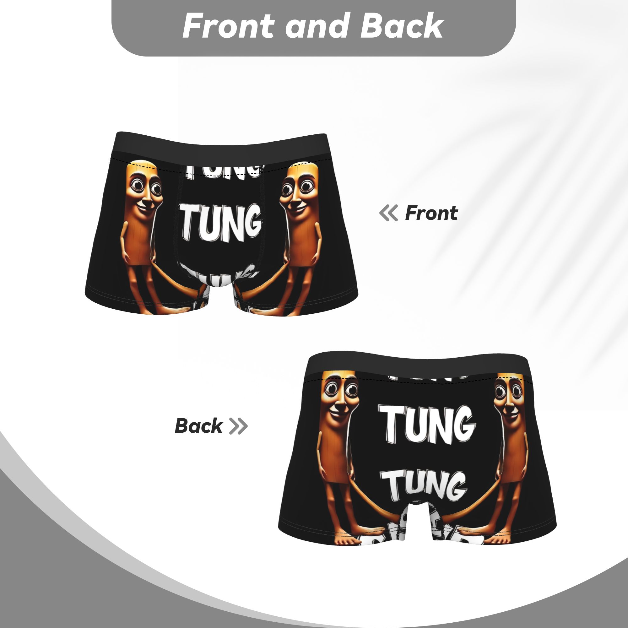 Tung Tung Tung Sahur Trunk  3D - Pouch Boxer Pouch recension och pris